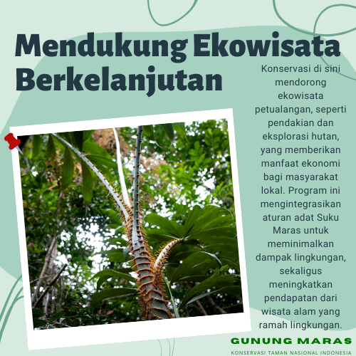 Mendukung Ekowisata Berkelanjutan