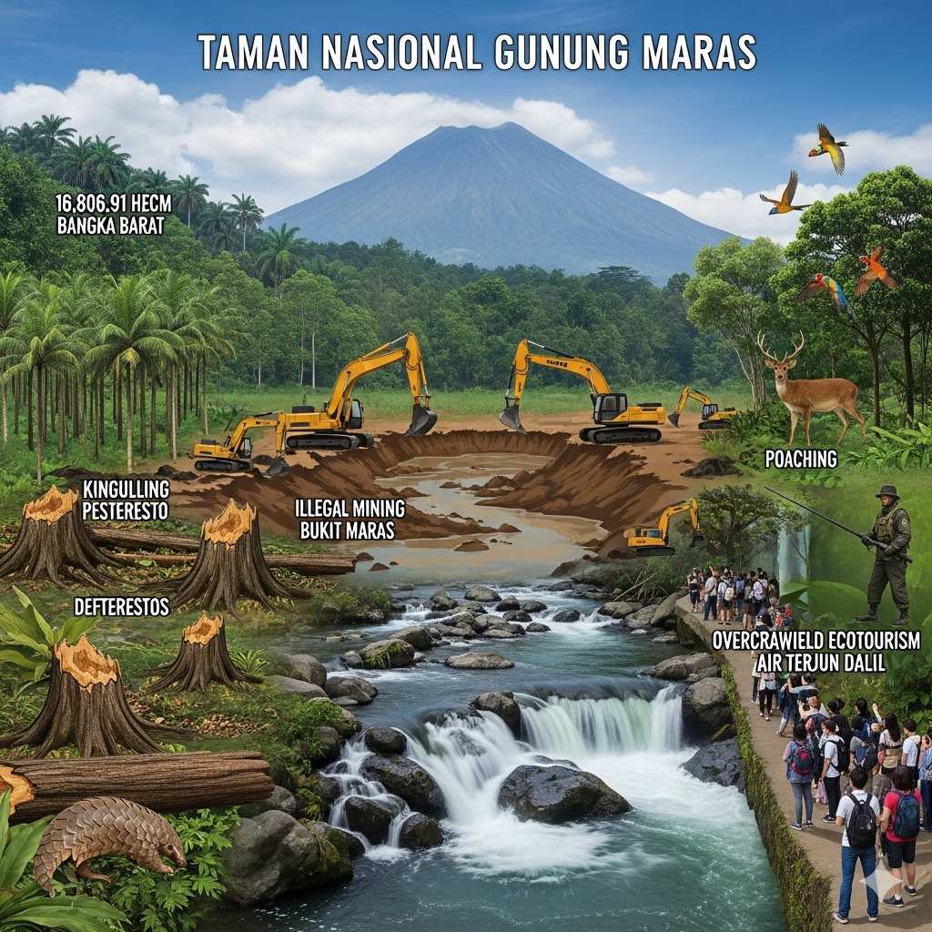Tantangan Dalam Konservasi Taman Nasional Gunung Maras